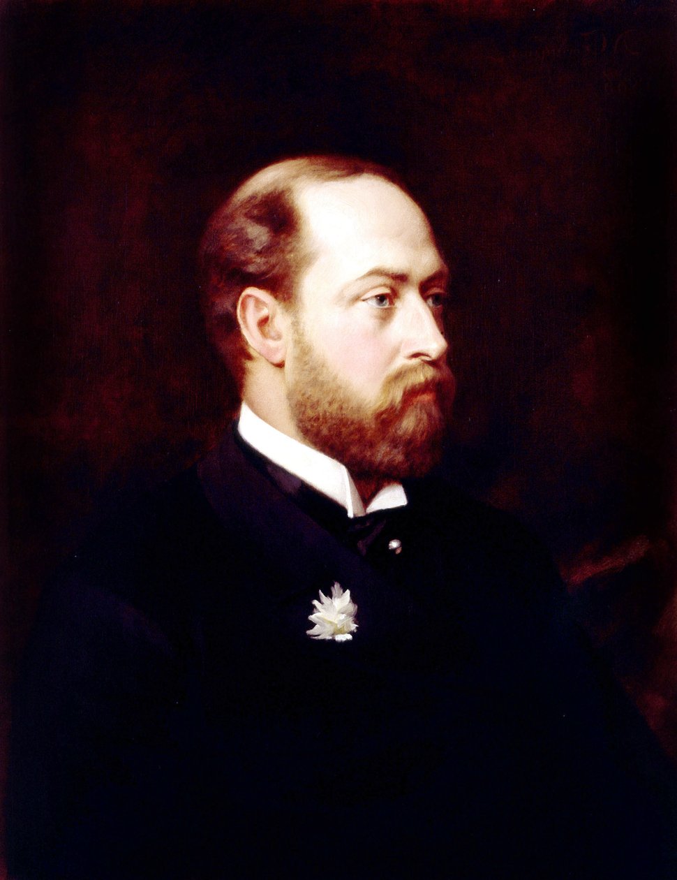 Edward VII kung av England 1901-1910 av Michele Gordigiani