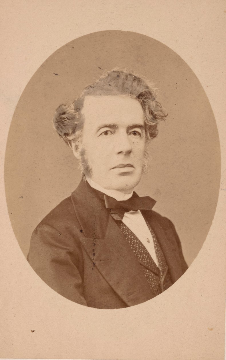 Porträtt av Angelo Sismonda 1807-1878, före 1878. av Michele Schemboche