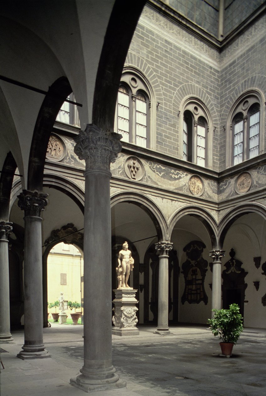 Inre innergård av Michelozzo di Bartolommeo