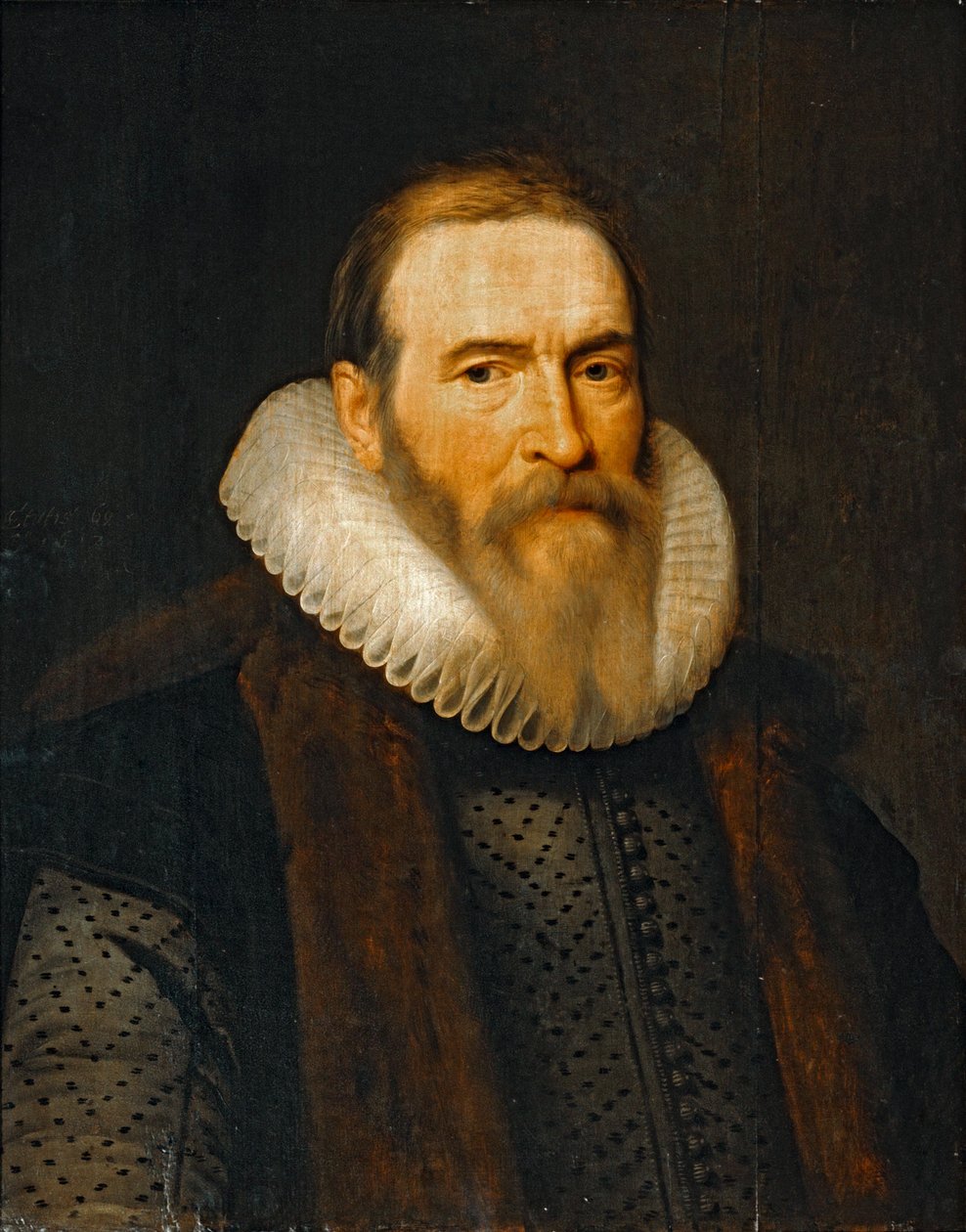 Jan van Oldenbarneveld. 1617 - Jan van Oldenbarneveld ... av Michiel Jansz. van (attr. to) Mierevelt