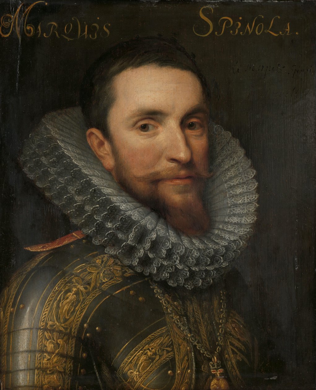 Porträtt av Ambrogio Spinola av Michiel Jansz van Mierevelt (workshop of)