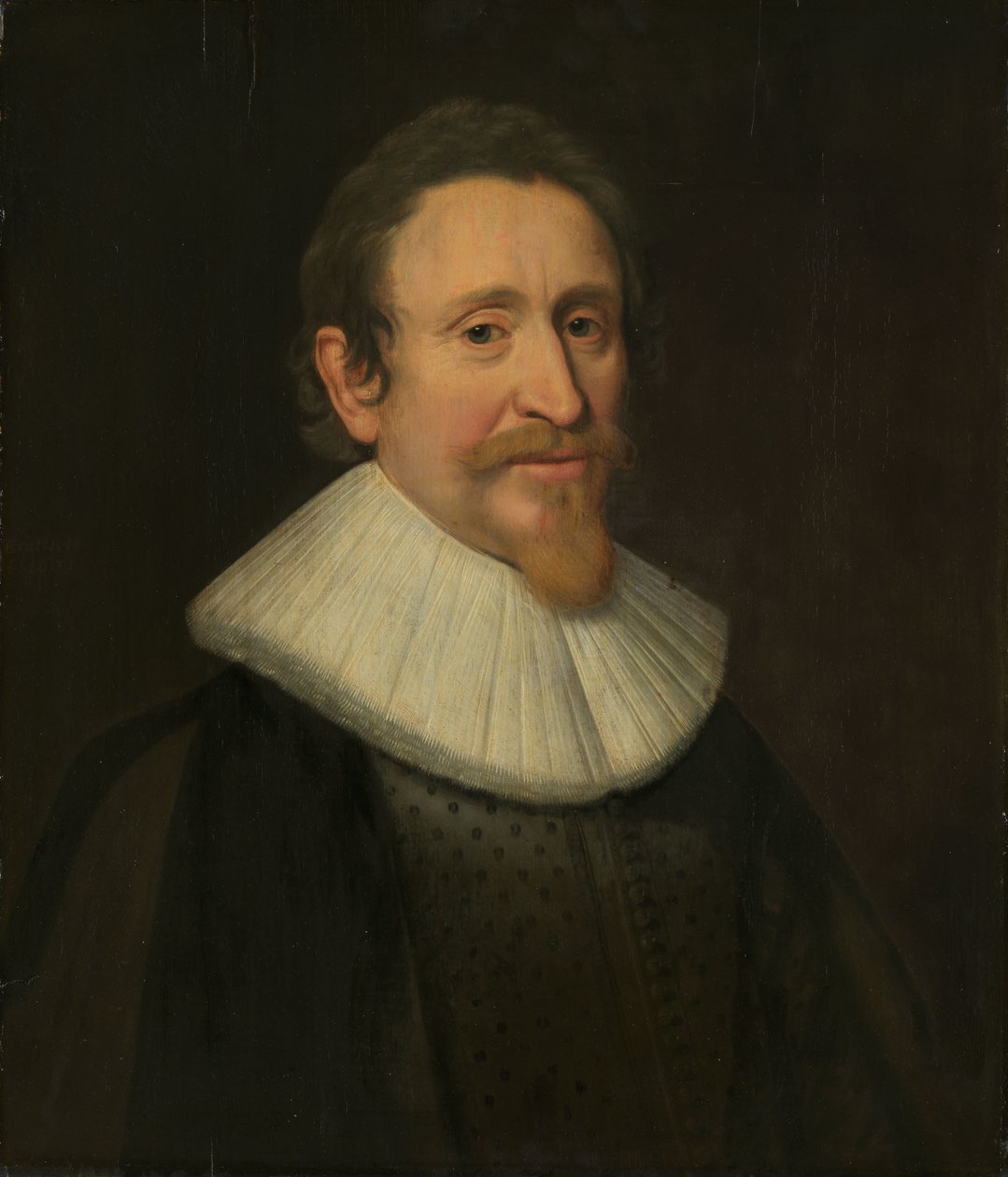 Porträtt av Hugo Grotius (1583-1645) av Michiel Jansz van Mierevelt (workshop of)