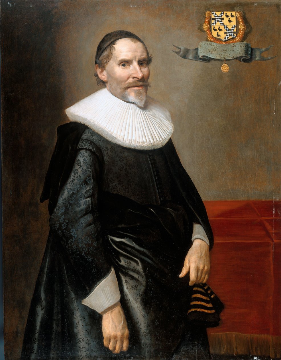 Porträtt av François van Aerssen, Lord of Sommelsdijk, De Plaat och Spijk av Michiel Jansz van Mierevelt
