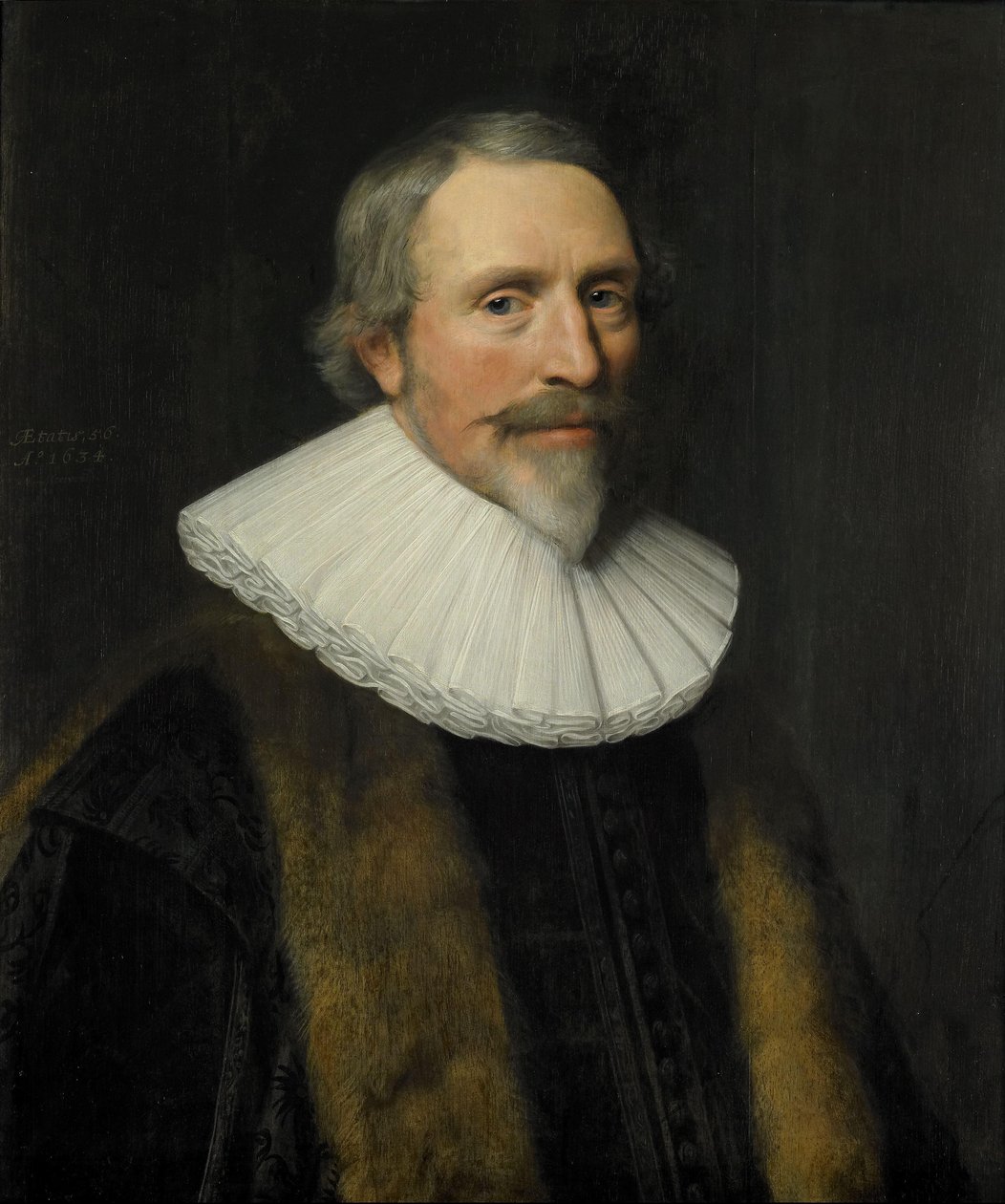 Porträtt av Jacob Cats (1577-1660) av Michiel Jansz van Mierevelt