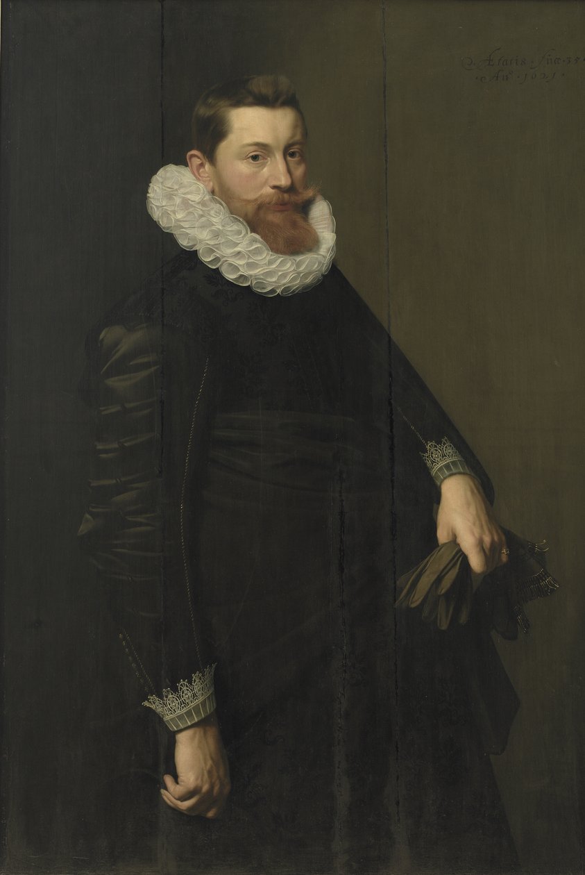 Porträtt av en gentleman av Michiel Jansz van Mierevelt