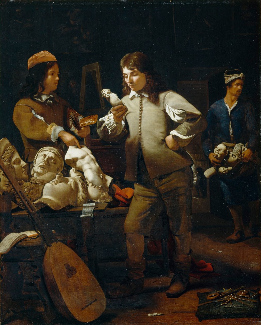 I studion av Michiel Sweerts