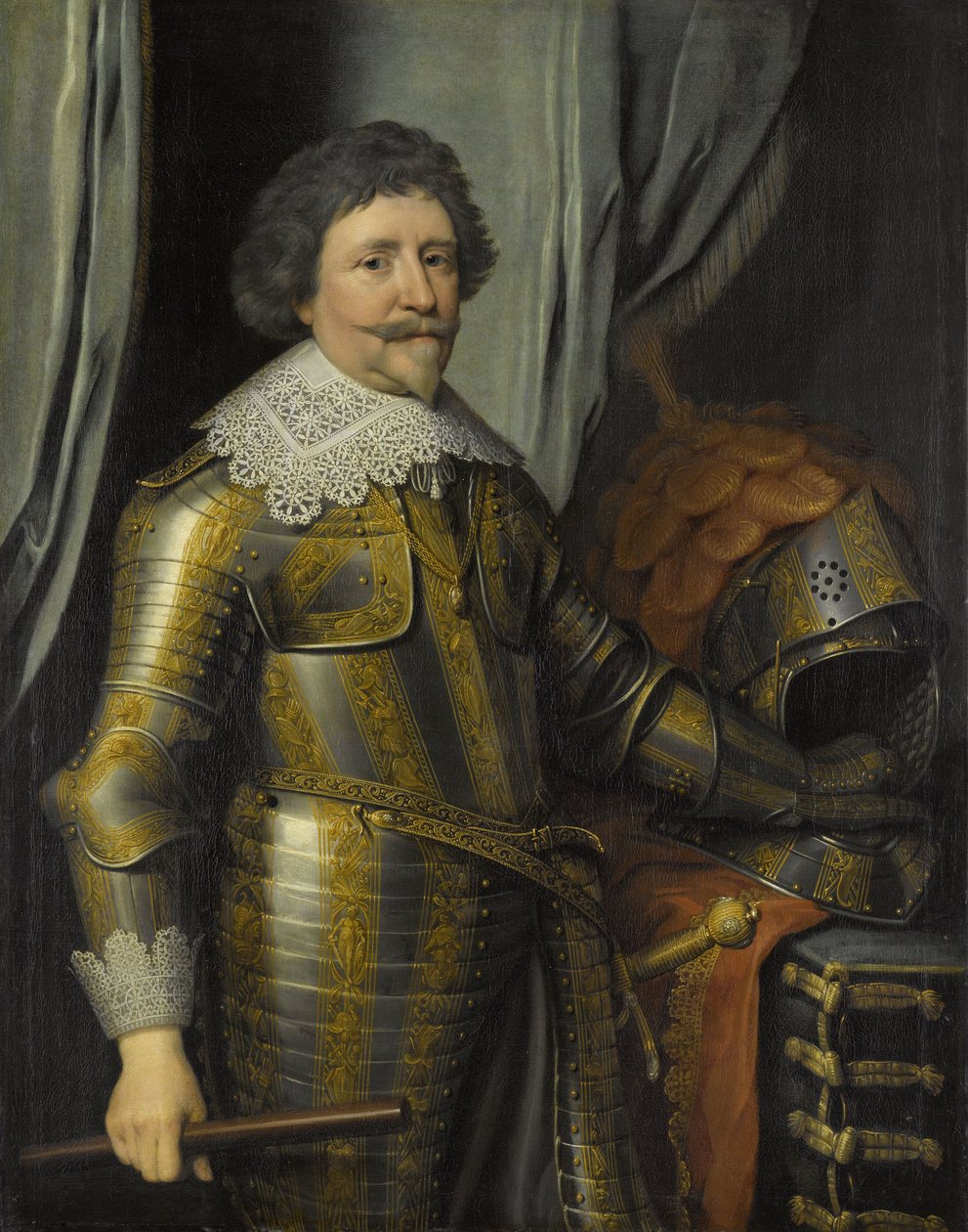 Frederick Henry, Prince of Orange, verkstad av Michiel Jansz van Mierevelt, ca 1632 av Michiel Jansz van Mierevelt