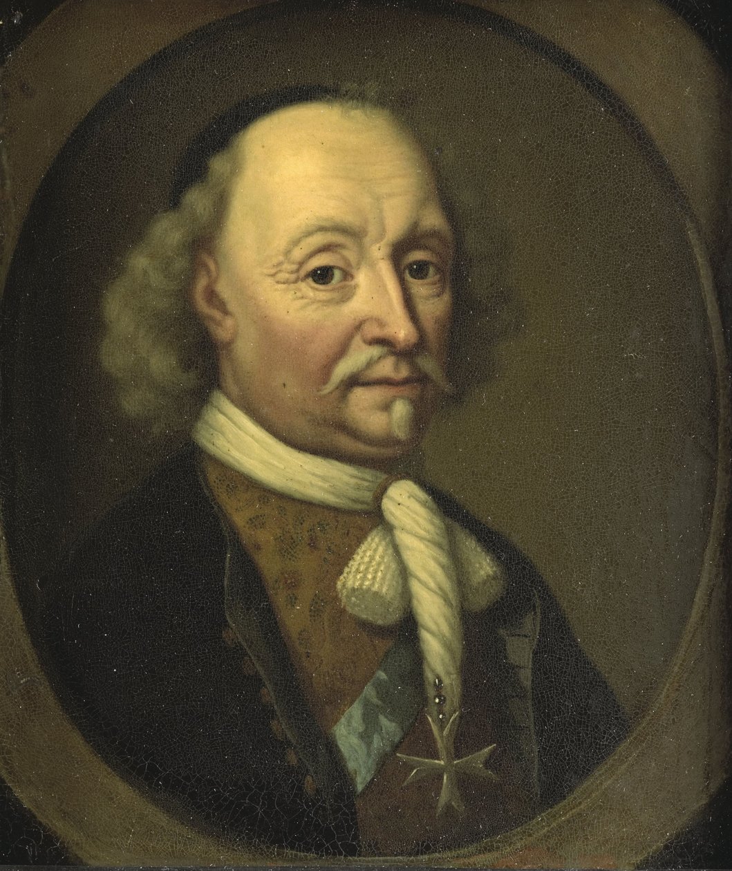 Porträtt av Johan Maurits av Michiel van Musscher