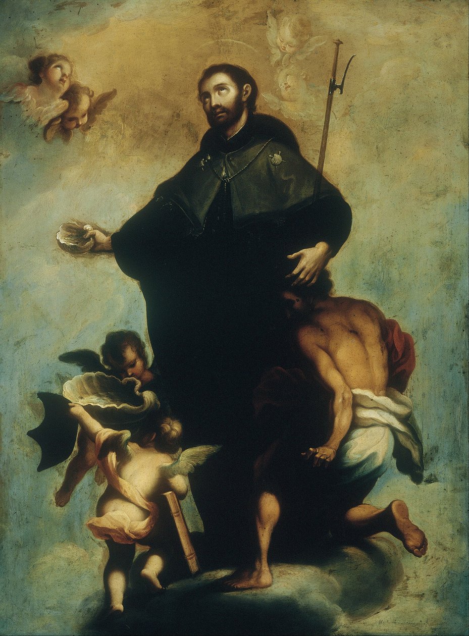 Sankt Francis Xavier av Miguel Cabrera