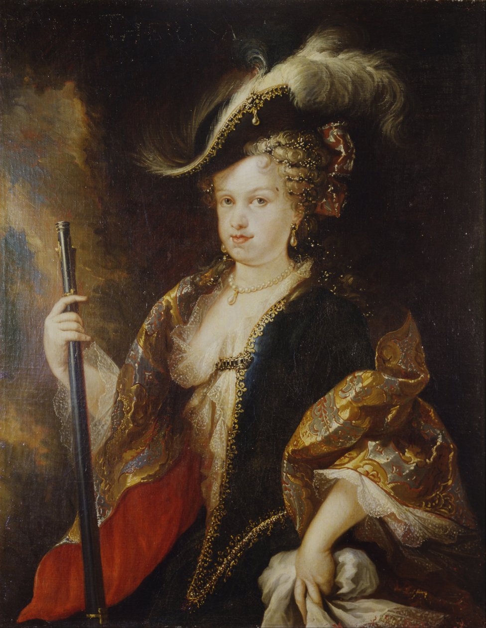 Maria Luisa Gabriela of Savoy, huntress av Miguel Jacinto Meléndez