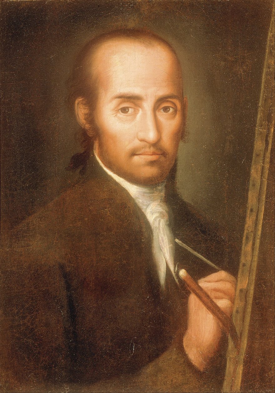 Porträtt av José de Ibarra av Miguel Rudecindo Contreras