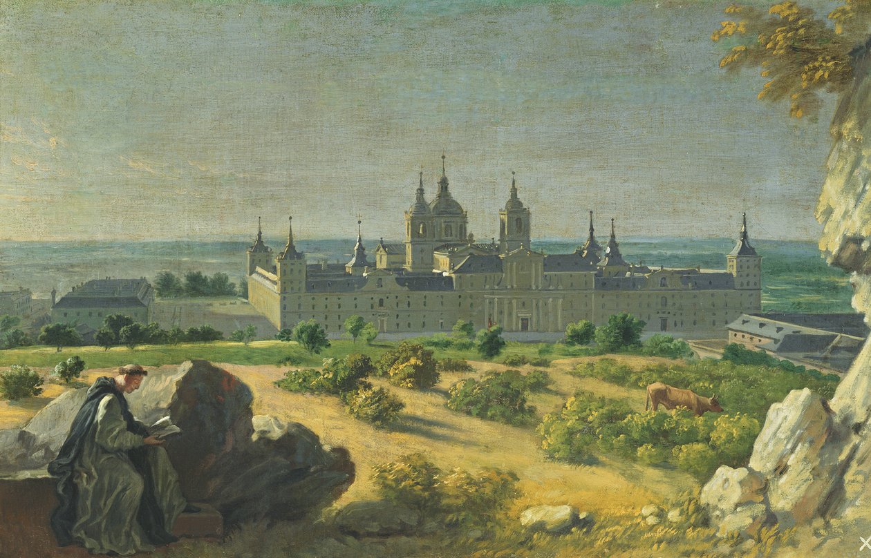 Klostret El Escorial av Miguel Angel Houasse