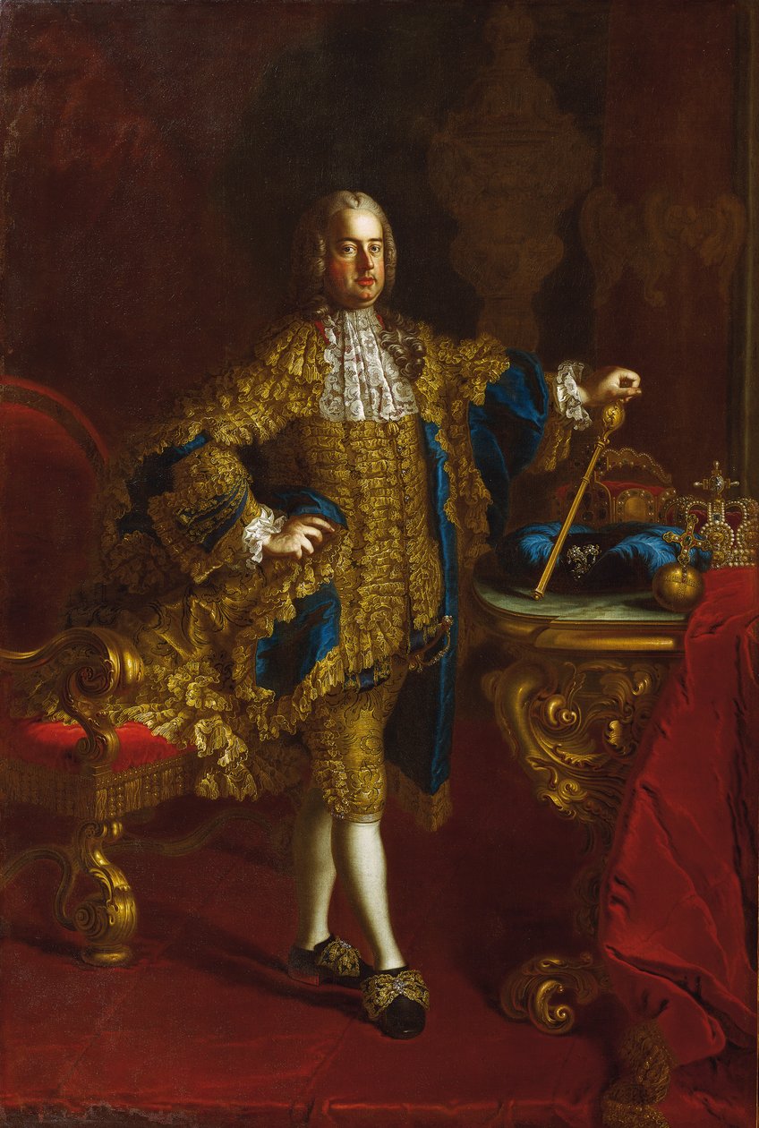 Porträtt av kejsar Frans I av Österrike 1708-1765, mellan 1745 och 1765. av Mijtens