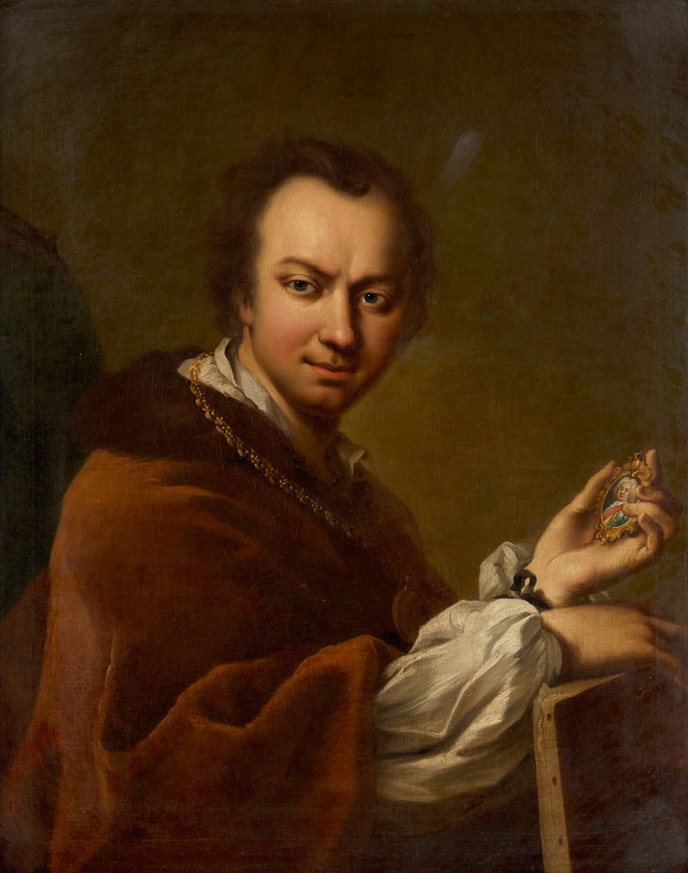 Självporträtt, 1731-1734. av Mijtens