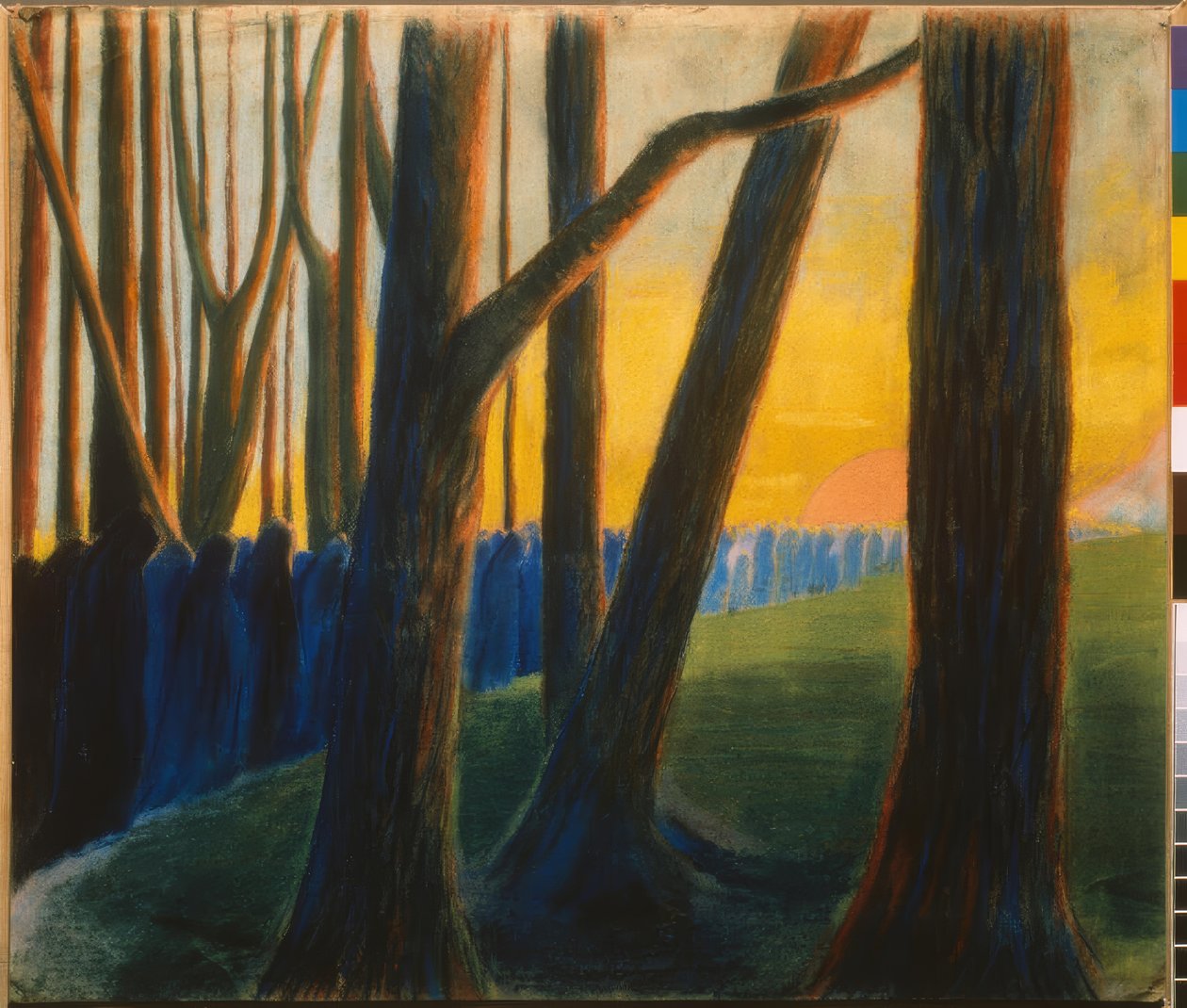 Begravningssymfoni (III) av Mikalojus Ciurlionis