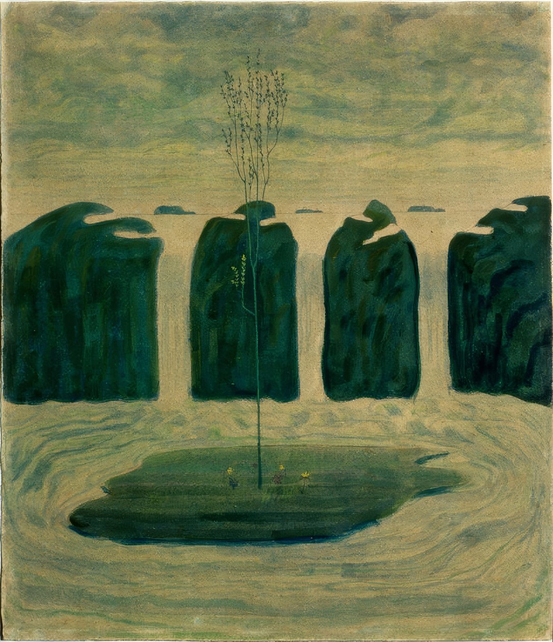 Vår (II) av Mikalojus Ciurlionis