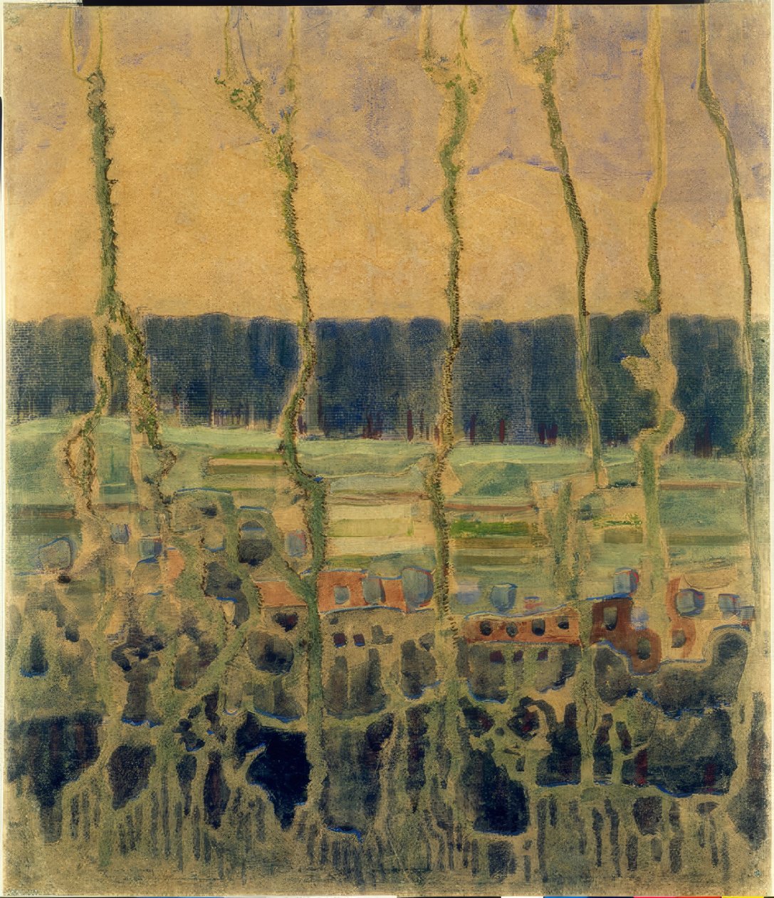 Sommar (I) av Mikalojus Ciurlionis