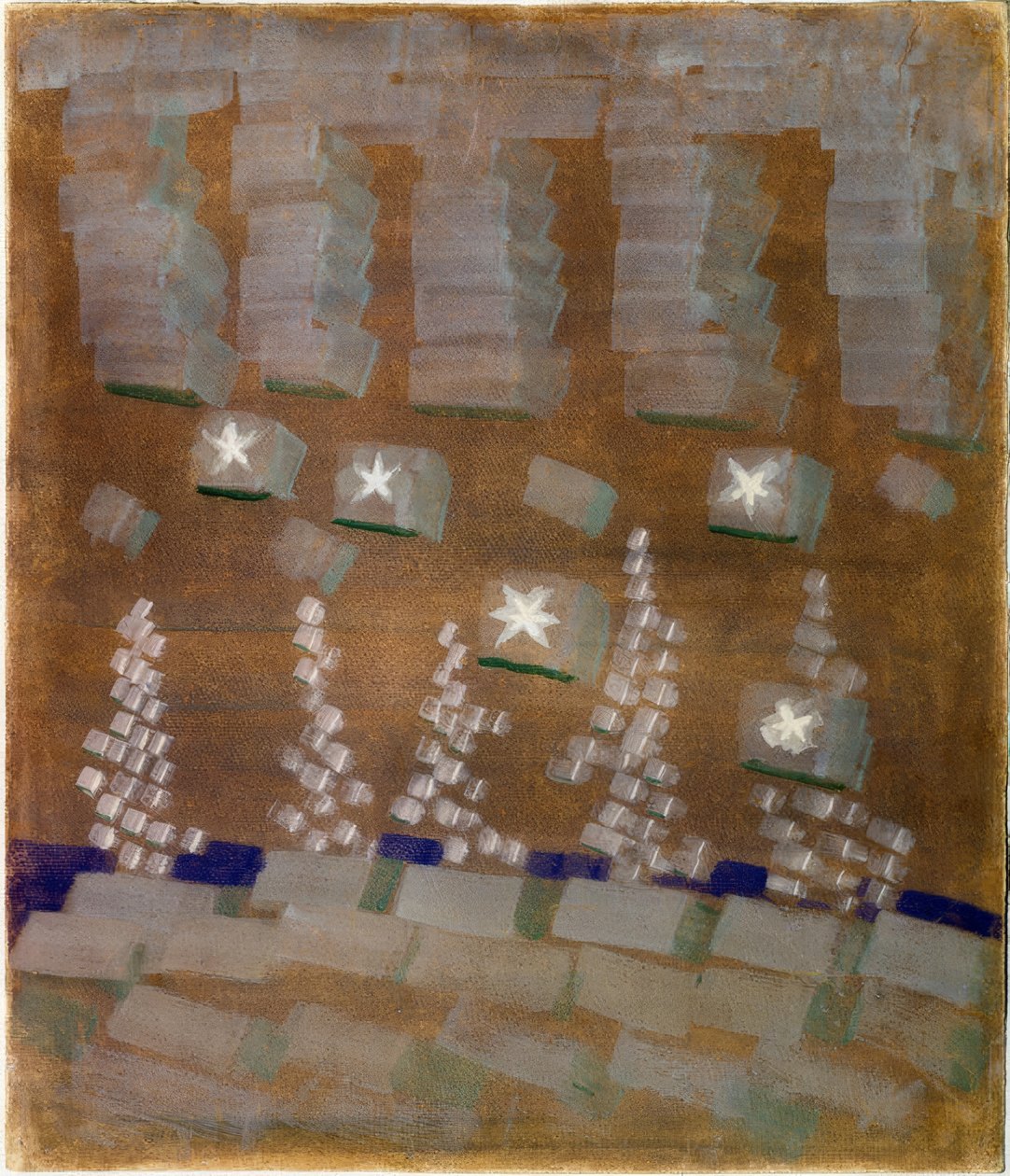Vinter (VIII) av Mikalojus Ciurlionis