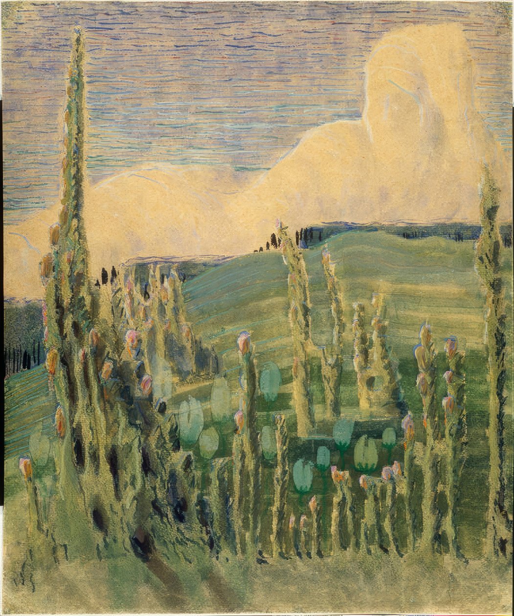 Sommar (III) av Mikalojus Konstantinas Čiurlionis