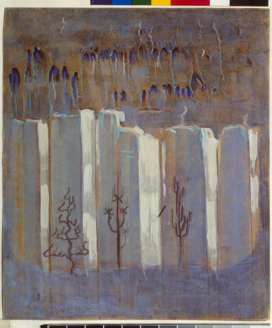 Vinter (III) av Mikalojus Konstantinas Čiurlionis