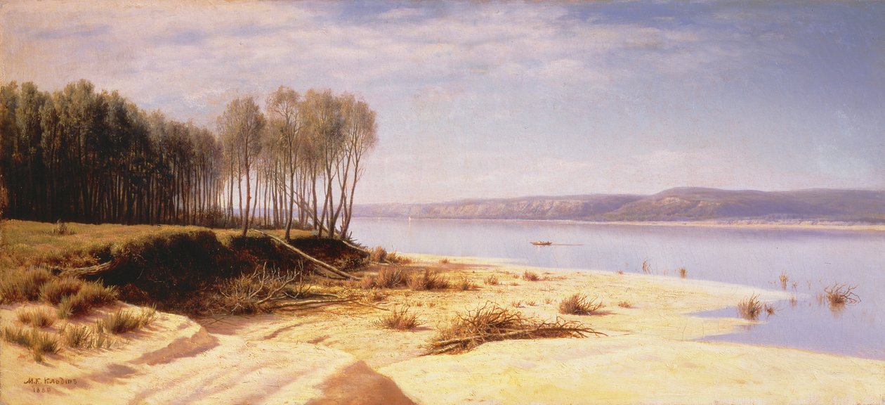 På Volga, 1880 av Mikhail Konstantinovich Klodt
