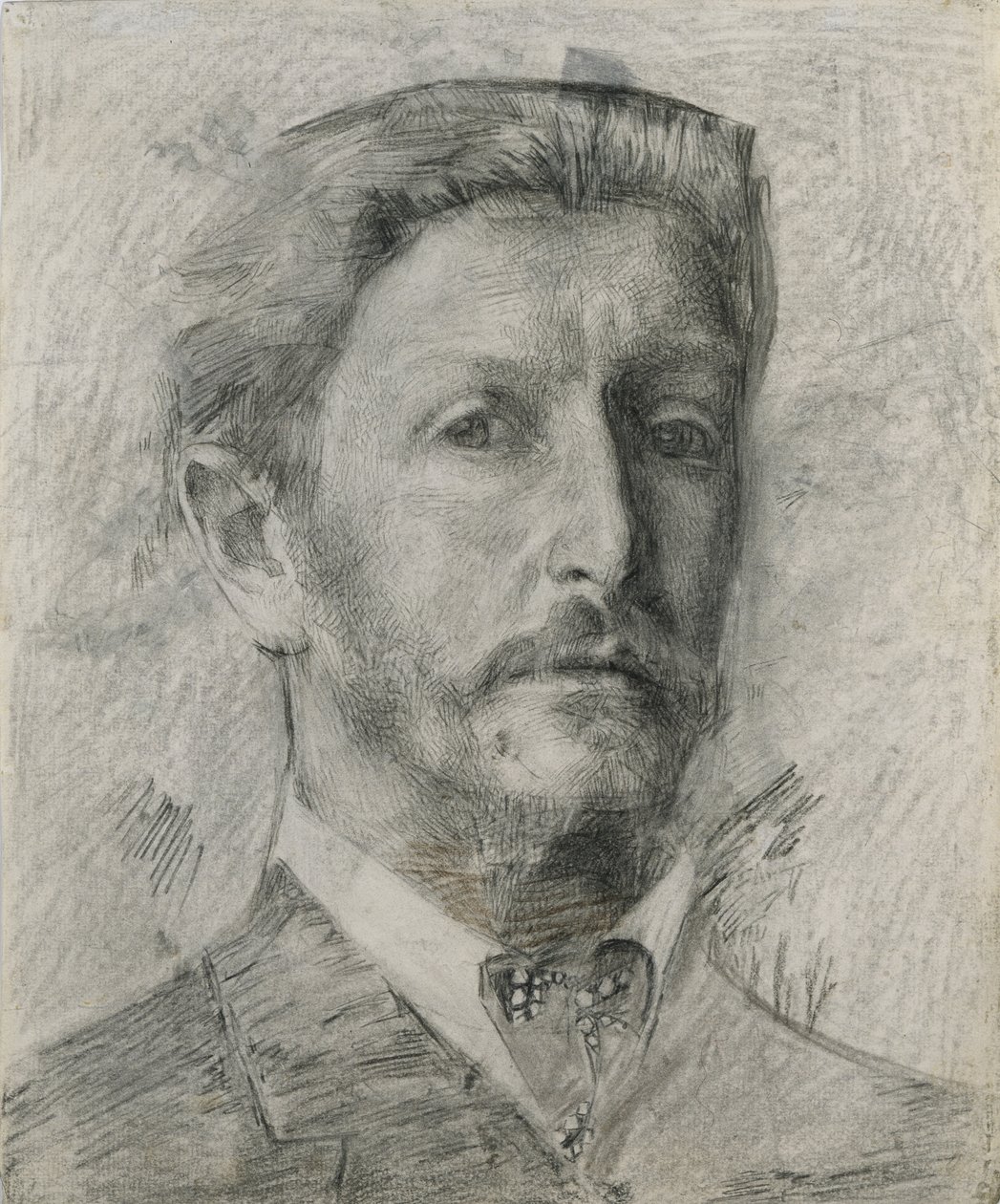 Självporträtt, 1904-1905 av Mikhail Aleksandrovich Vrubel