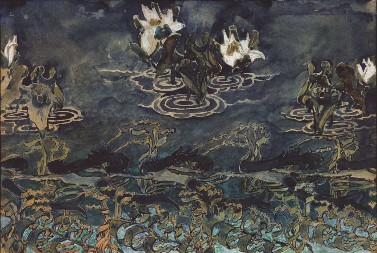 Näckrosor av Mikhail Aleksandrovich Vrubel