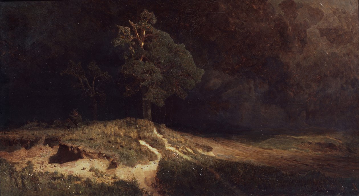 Före en storm, 1882 av Mikhail Alexandrovich Karyakin