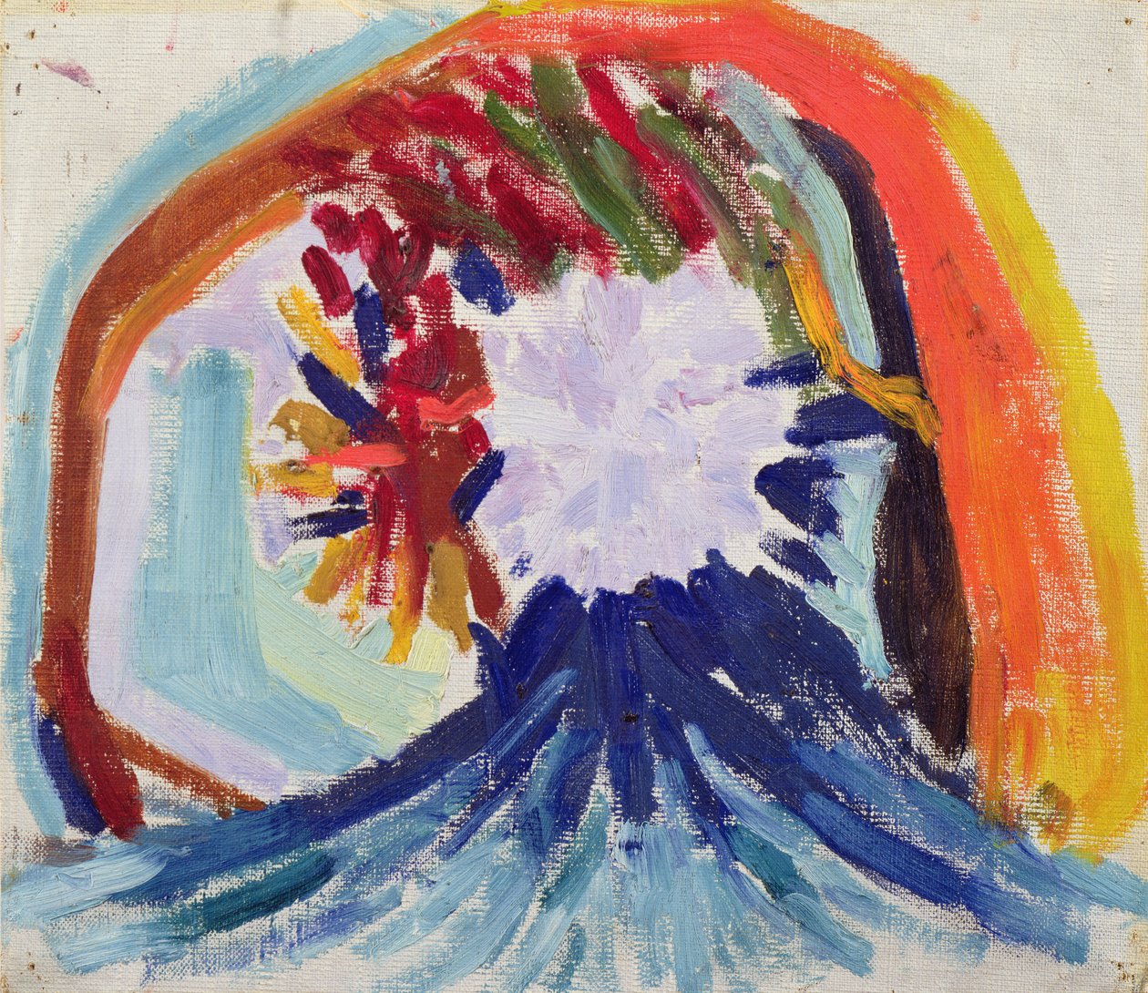 Color in Movement c.1920 (olja på duk) av Mikhail Vasilievich Matyushin