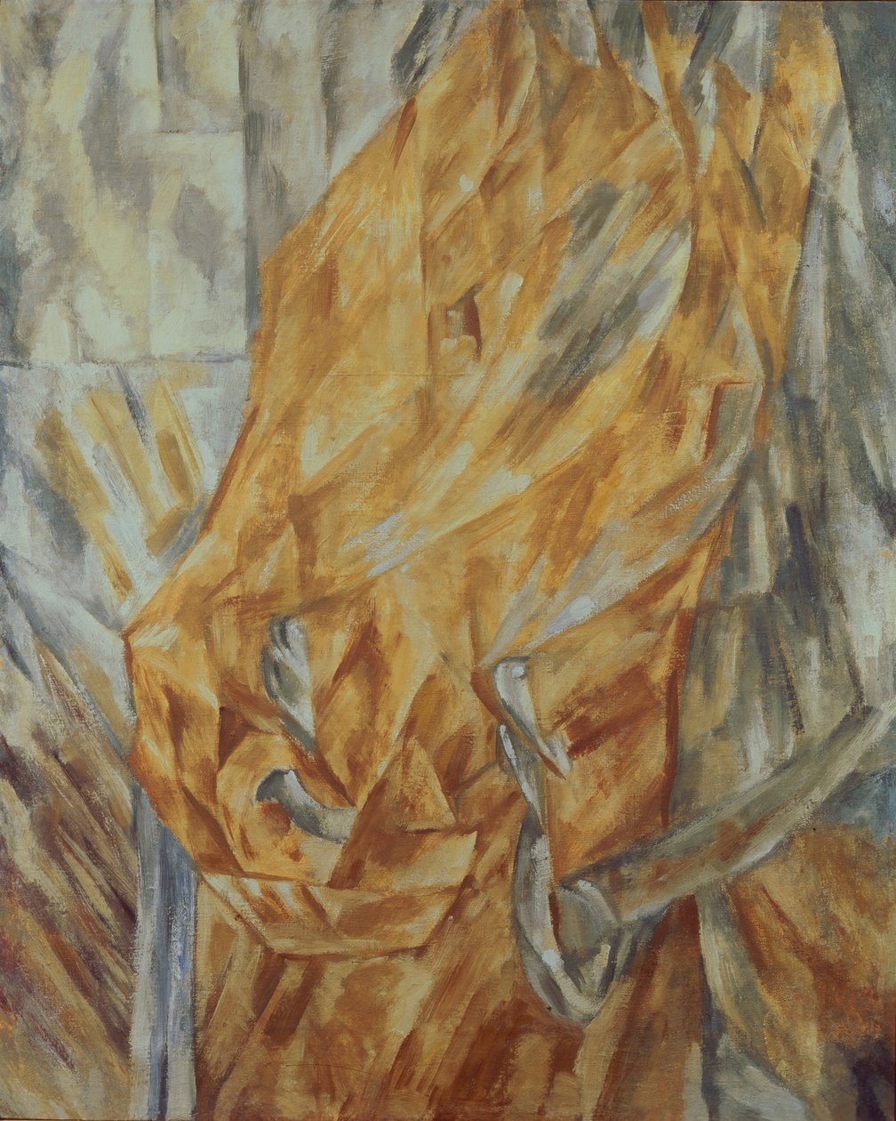 Hästhuvud, 1912 av Mikhail Vasilyevich Le Dantyu