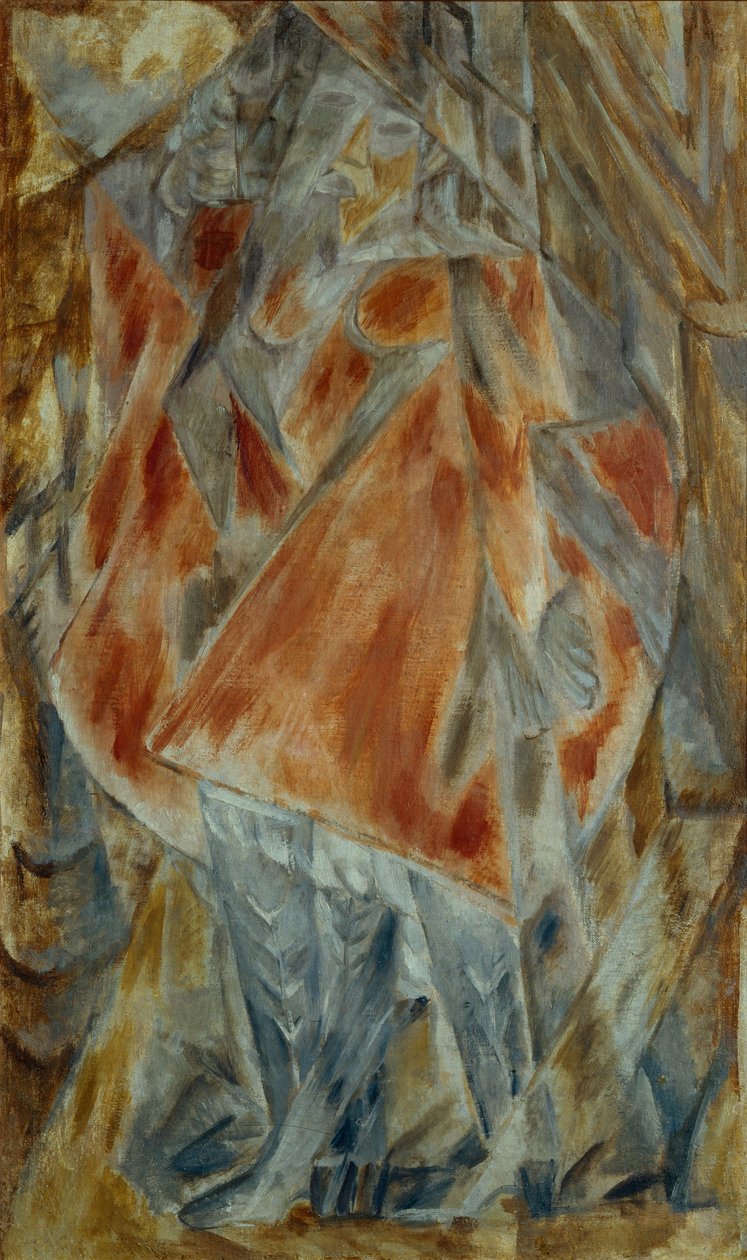 Garvare vid Kurafloden, 1912 av Mikhail Vasilyevich Le Dantyu
