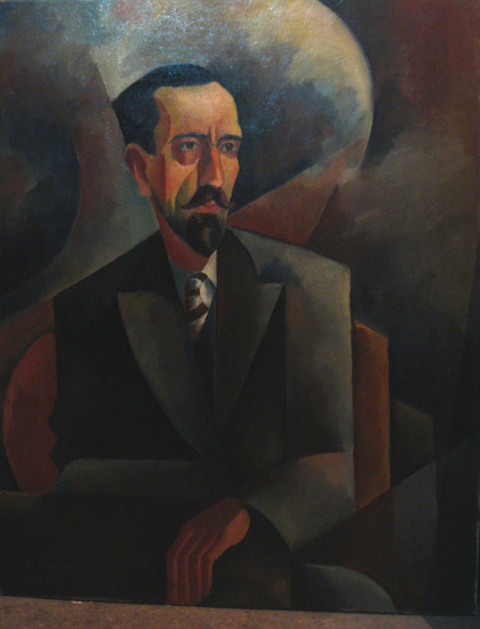  Portrait of the physician Gambarashvilin:   n av Mikheil Bilanishvili