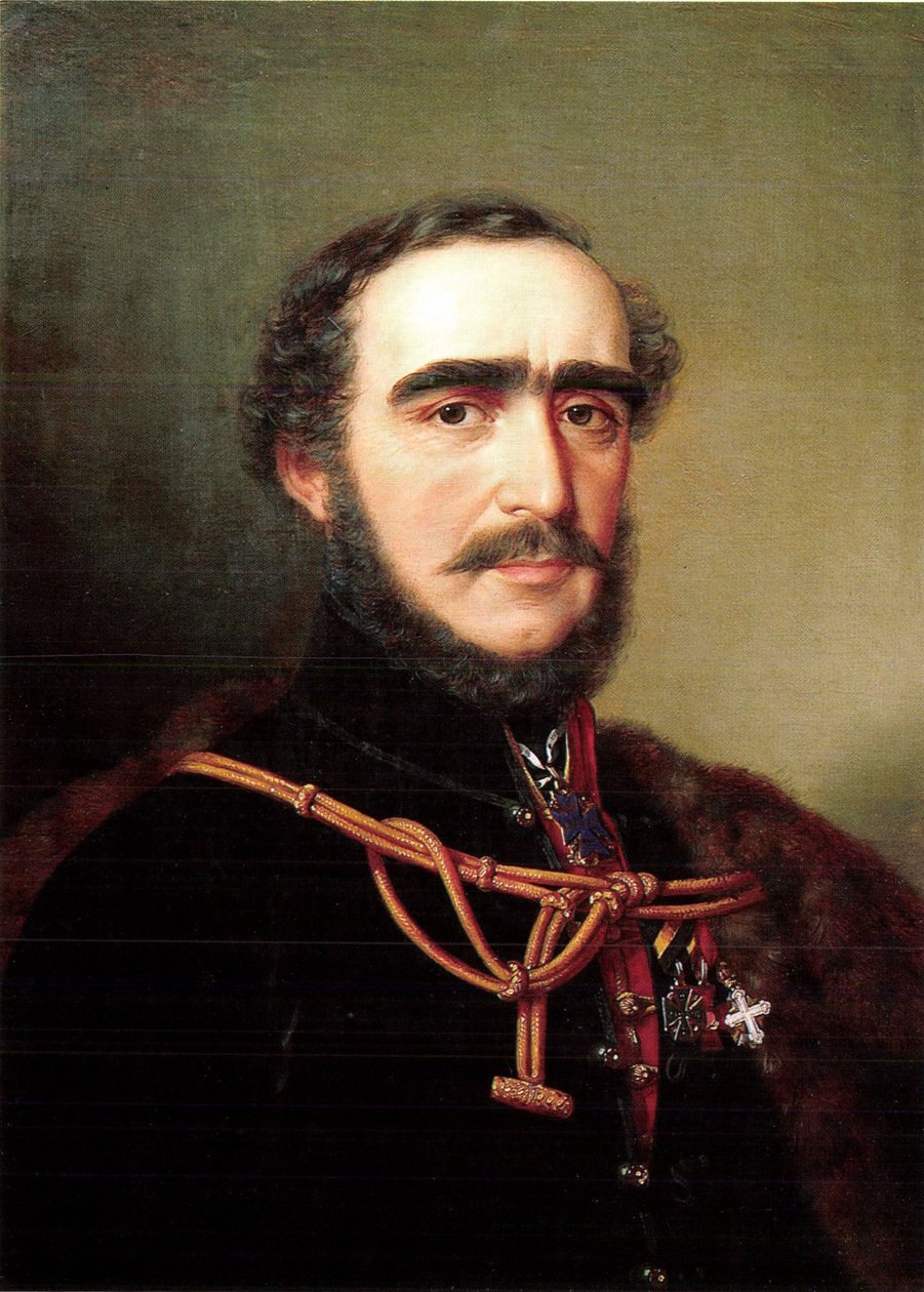 Porträtt av Count István Széchenyi av Miklós Barabás