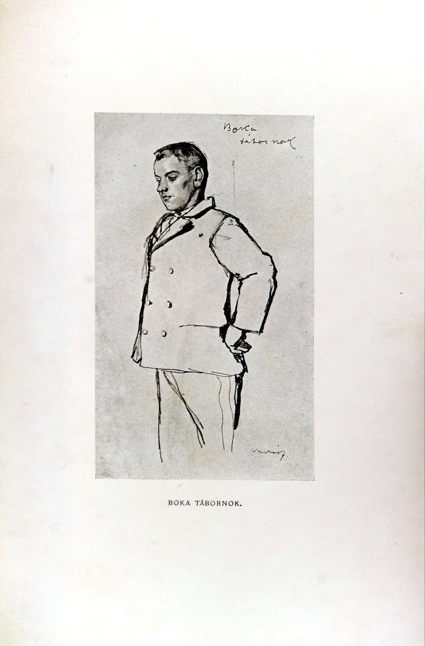 Illustration i Ferenc Molnár- Paul Street Boys av Miklós Vadász