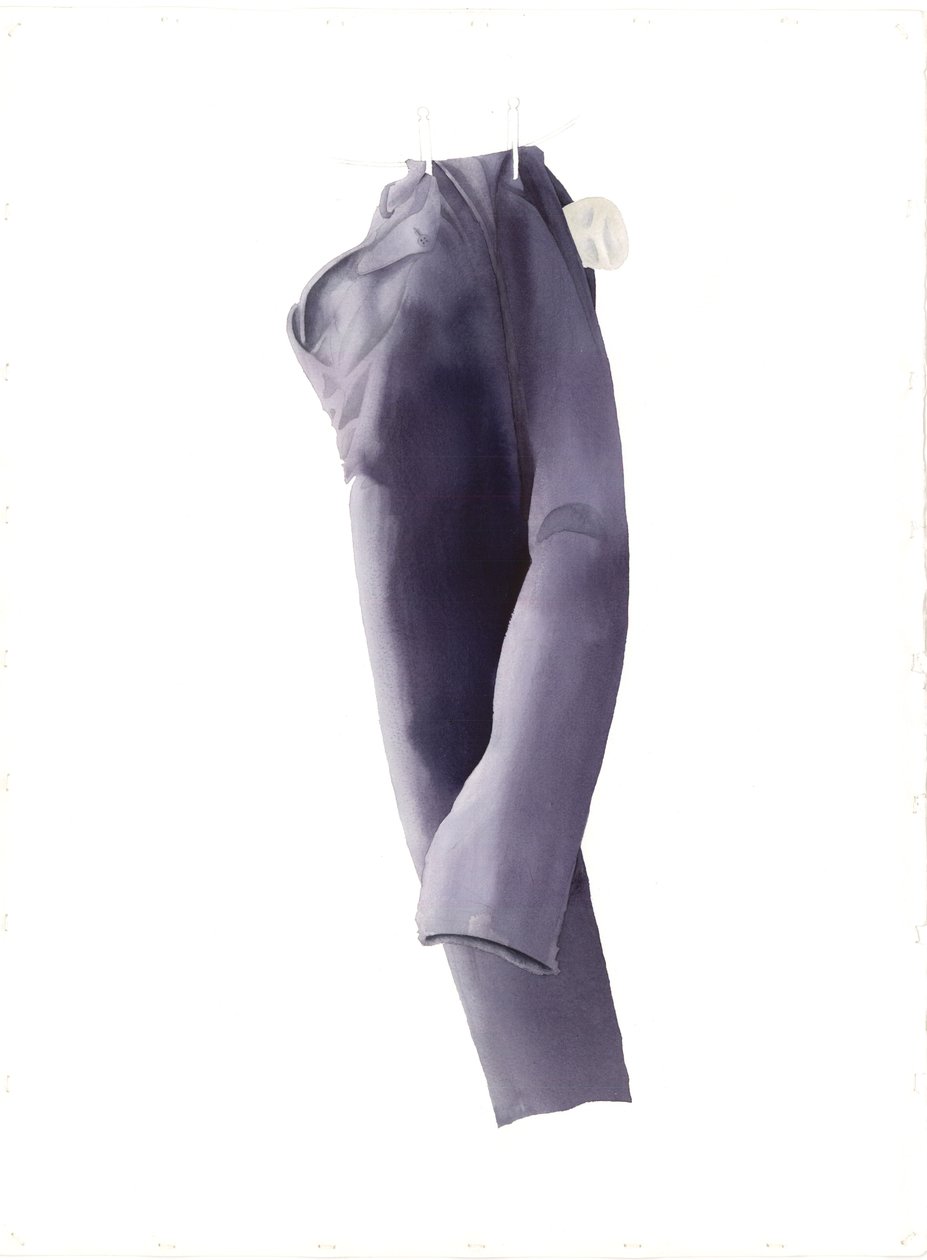 Larky Tiree Trousers, 2004 (wc på papper) av Miles Contemporary Artist Thistlethwaite