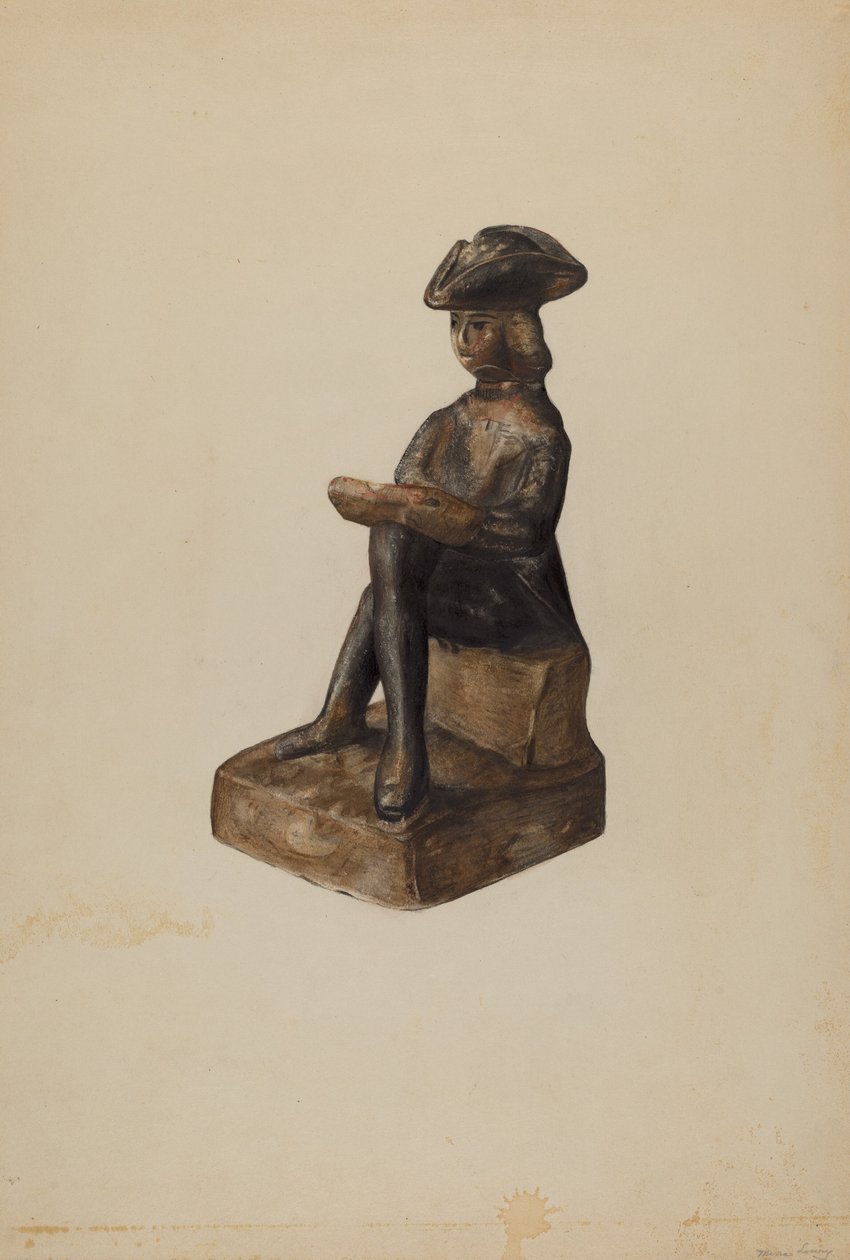 Figur, c. 1938. av Mina Lowry
