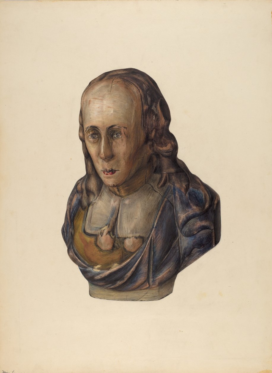 Galjonsfigur: Pilgrim av Mina Lowry