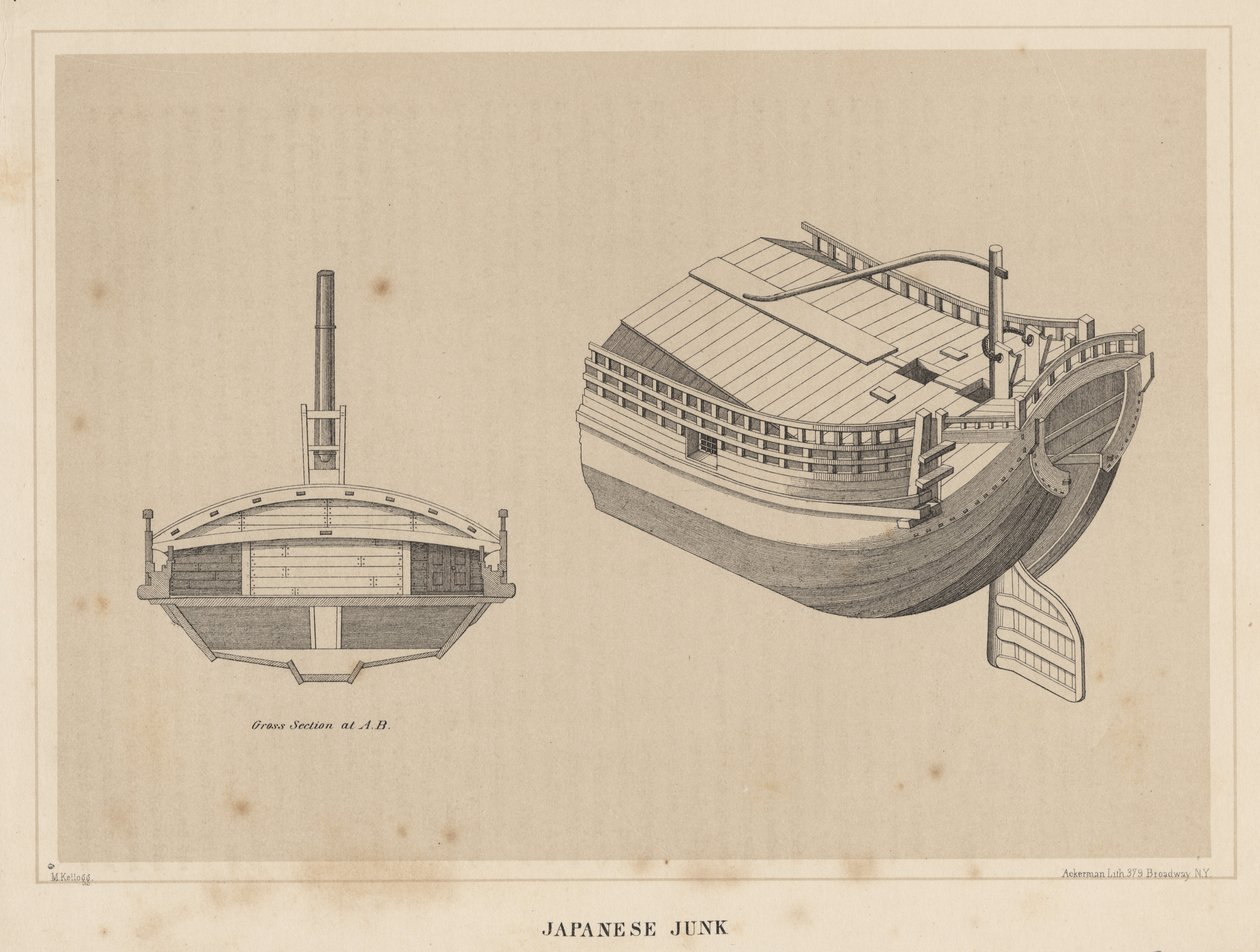 Japanskt skräp, 1855 av Miner Kilbourne Kellogg