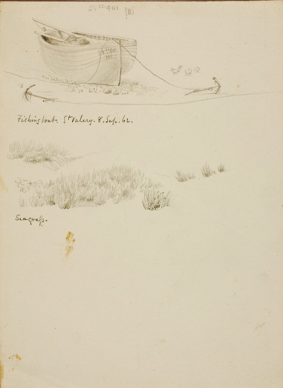 Fiskebåt/Seagrass, St. Valery av Miner Kilbourne Kellogg