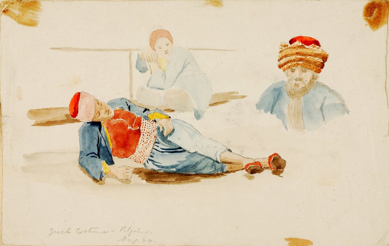 Grekisk dräkt, Pilgrim av Miner Kilbourne Kellogg