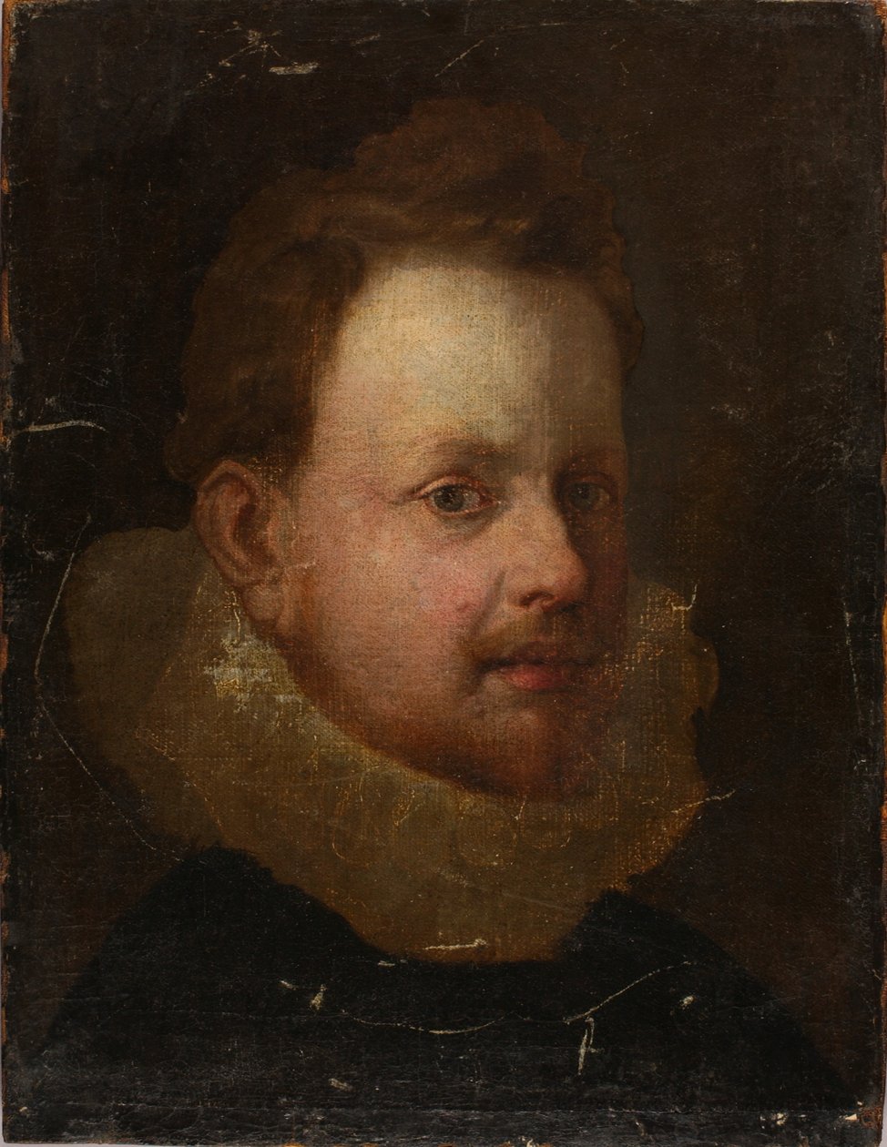 Chef för en gentleman efter van Dyck. av Miner Kilbourne Kellogg