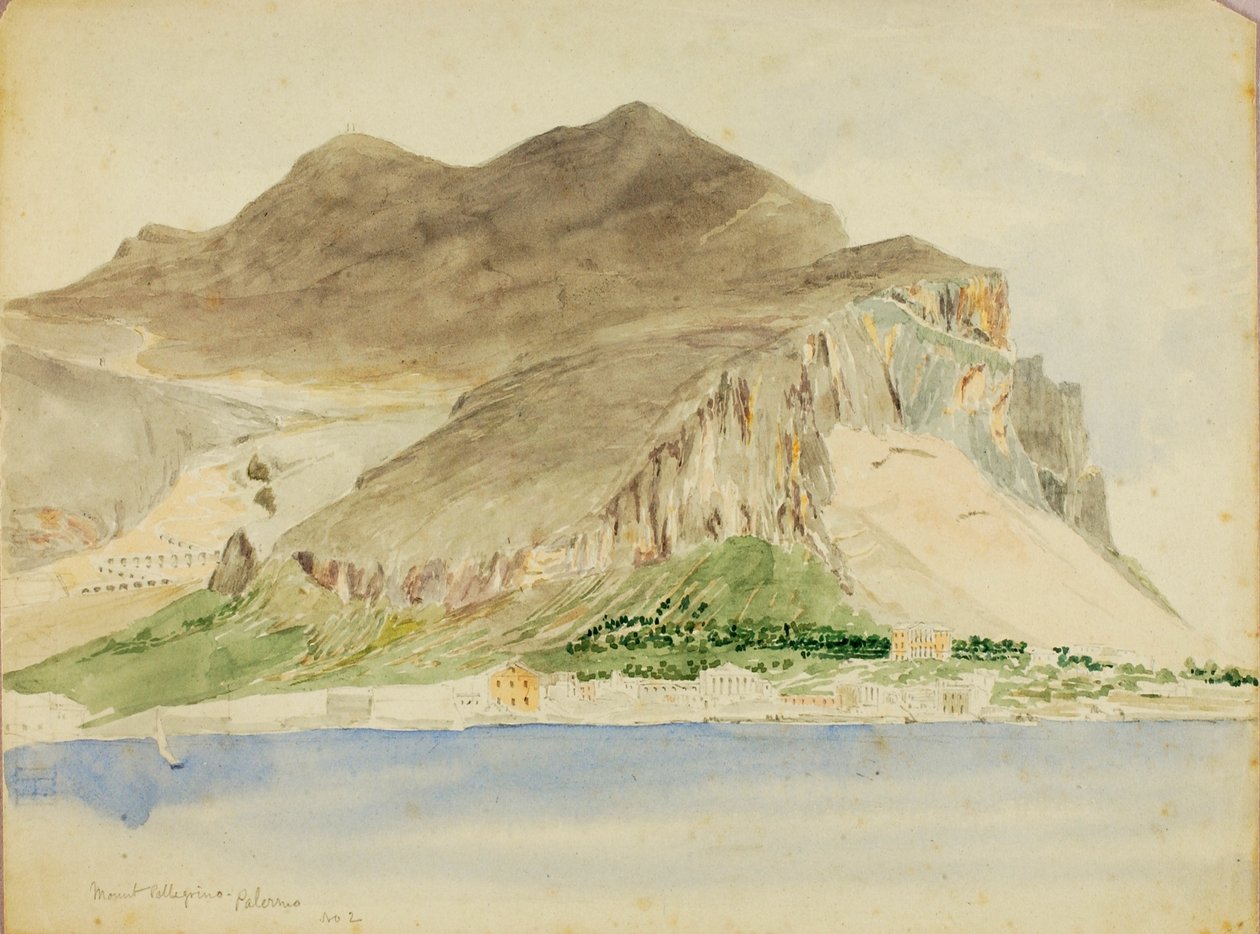 Mt. Pellegrino, Palermo av Miner Kilbourne Kellogg