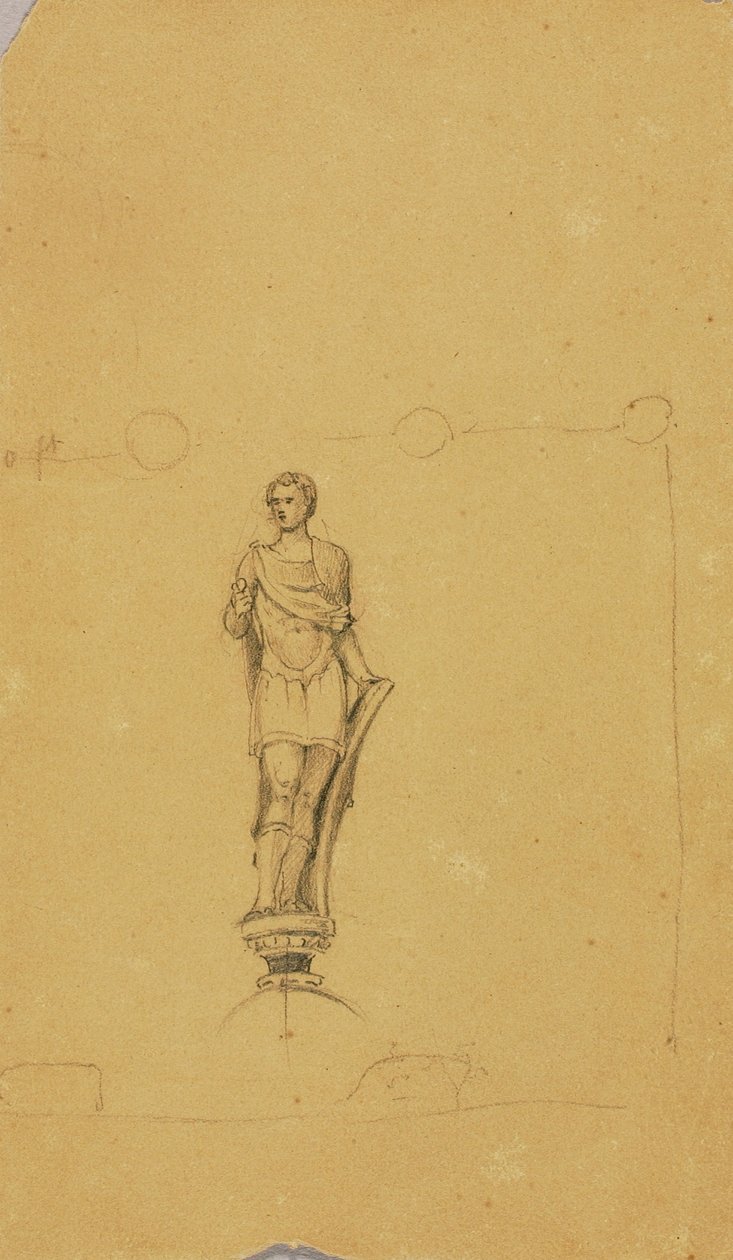Staty av Hadrianus av Miner Kilbourne Kellogg