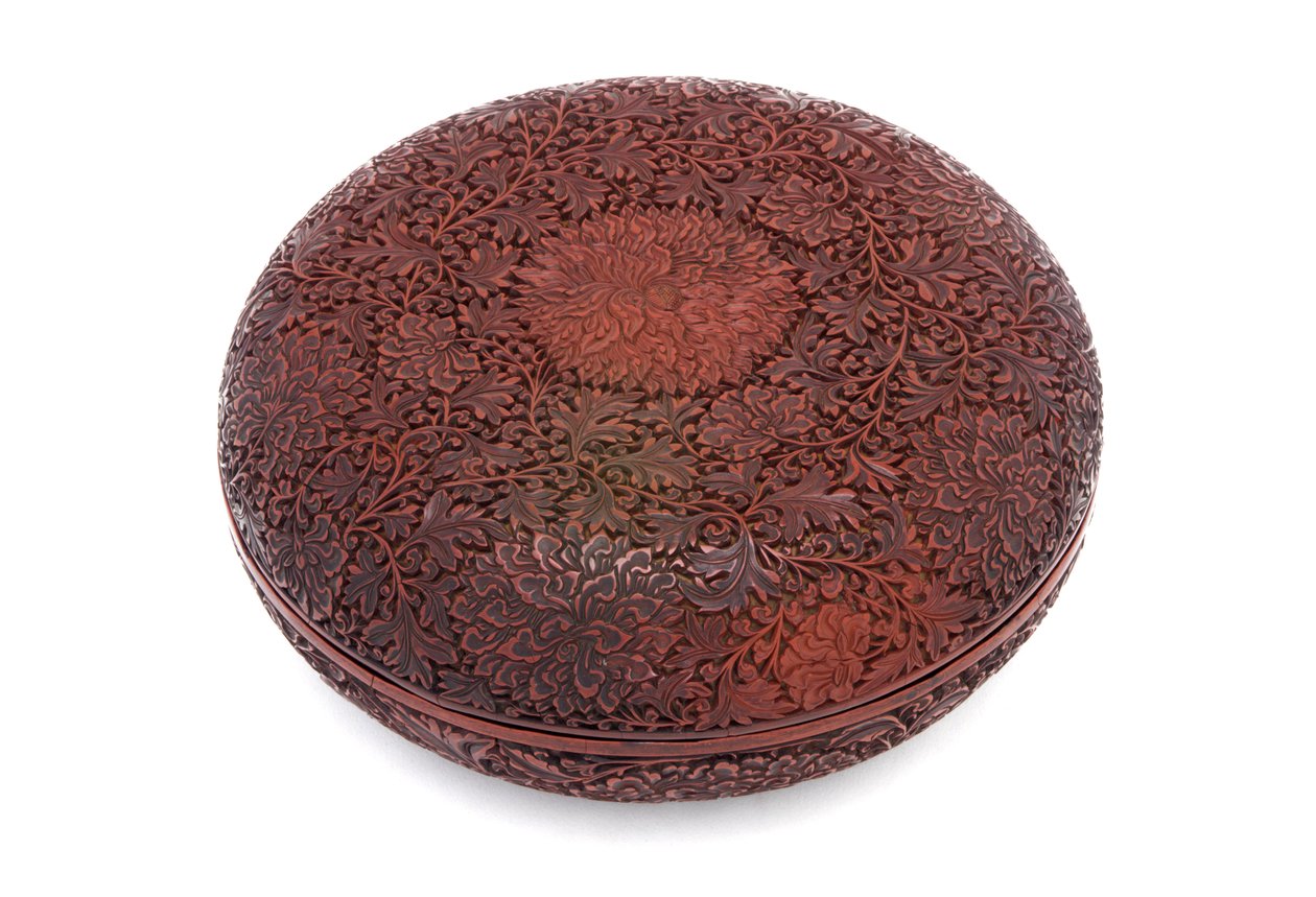 Cirkulär låda, 1522-1566 av Ming Dynasty Chinese School