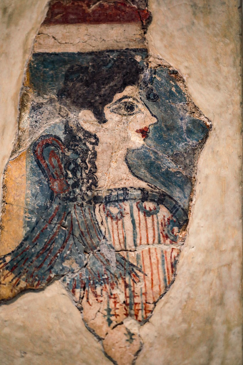 Camp-Pall Fresco av Minoan