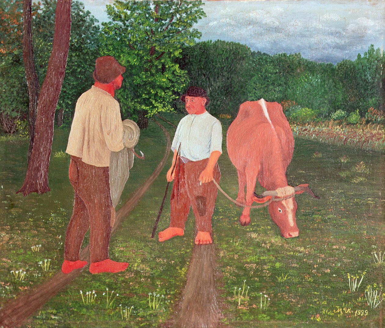Jordbruksarbetare av Mirko Virius