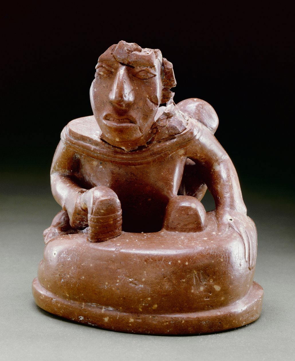 Birgerfigur, 1000-1250 (bauxit) av Mississippian culture