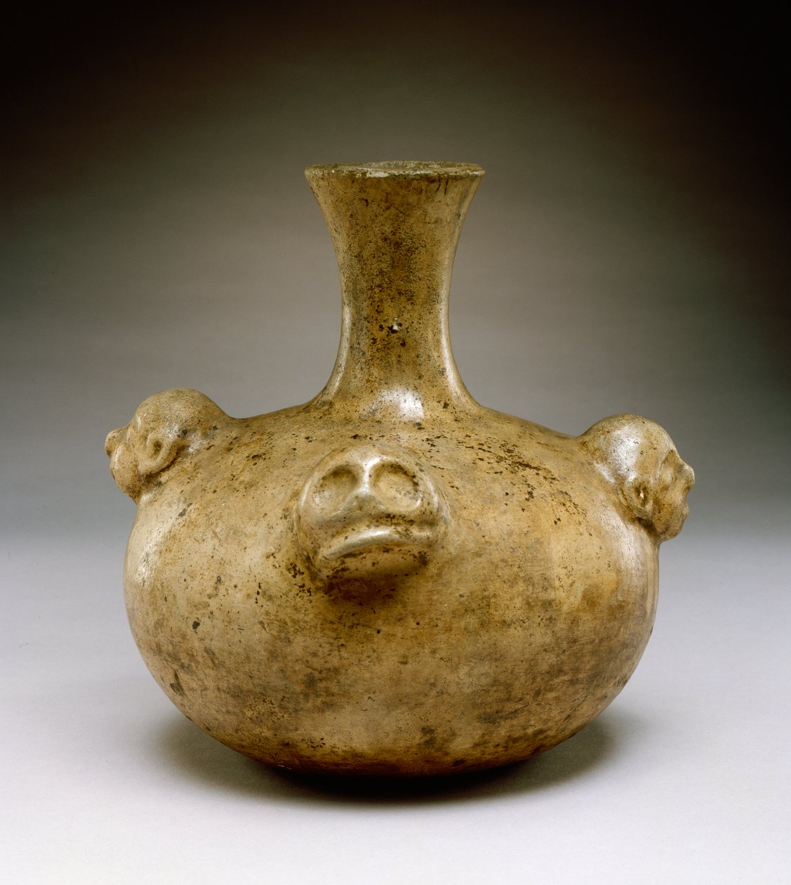 Flaska, sen Mississippian period, 1300-1500 (keramik) av Mississippian culture