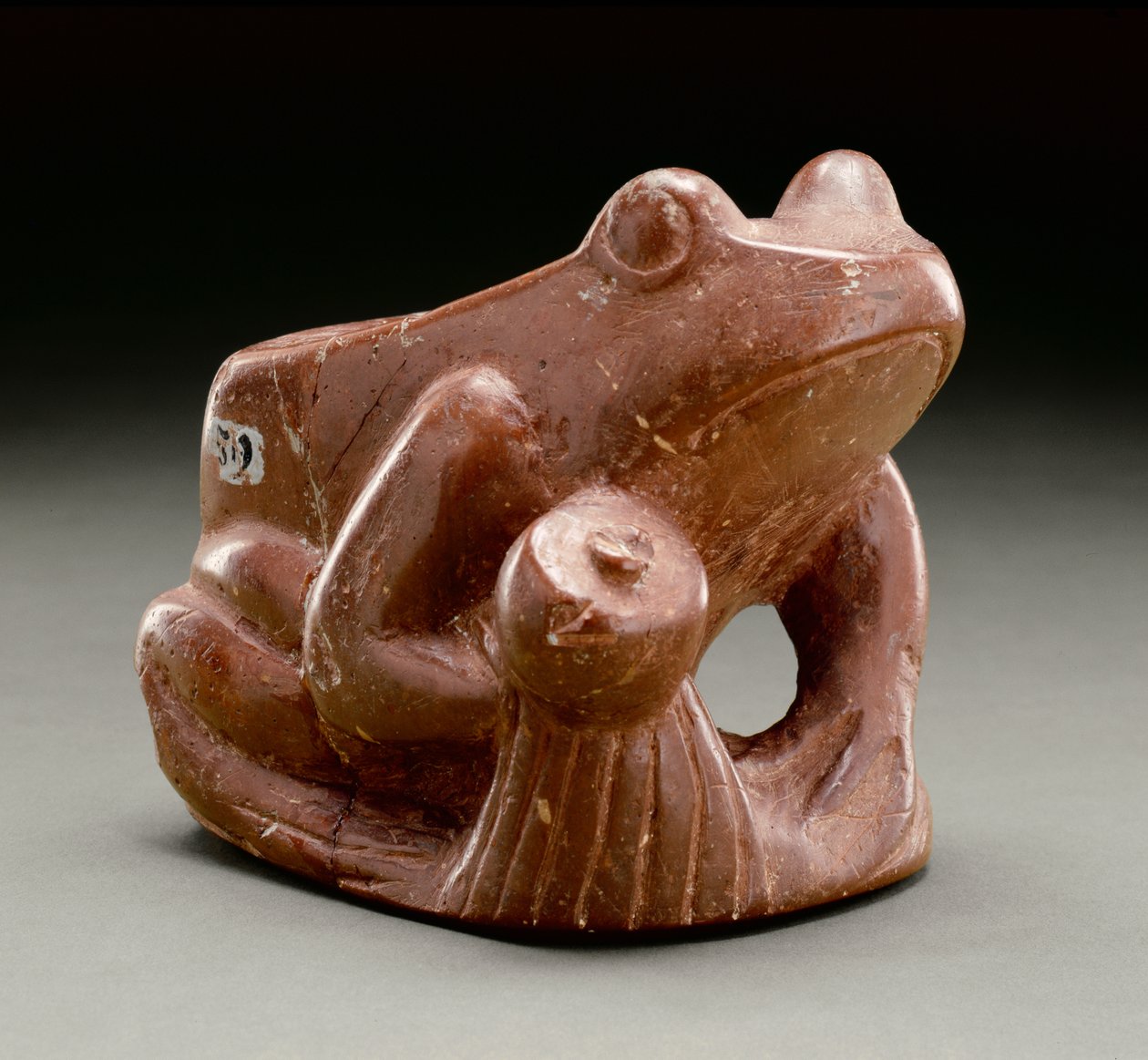 Grodavbildningsrör, Cahokia, 1000-1300 (bauxit) av Mississippian culture