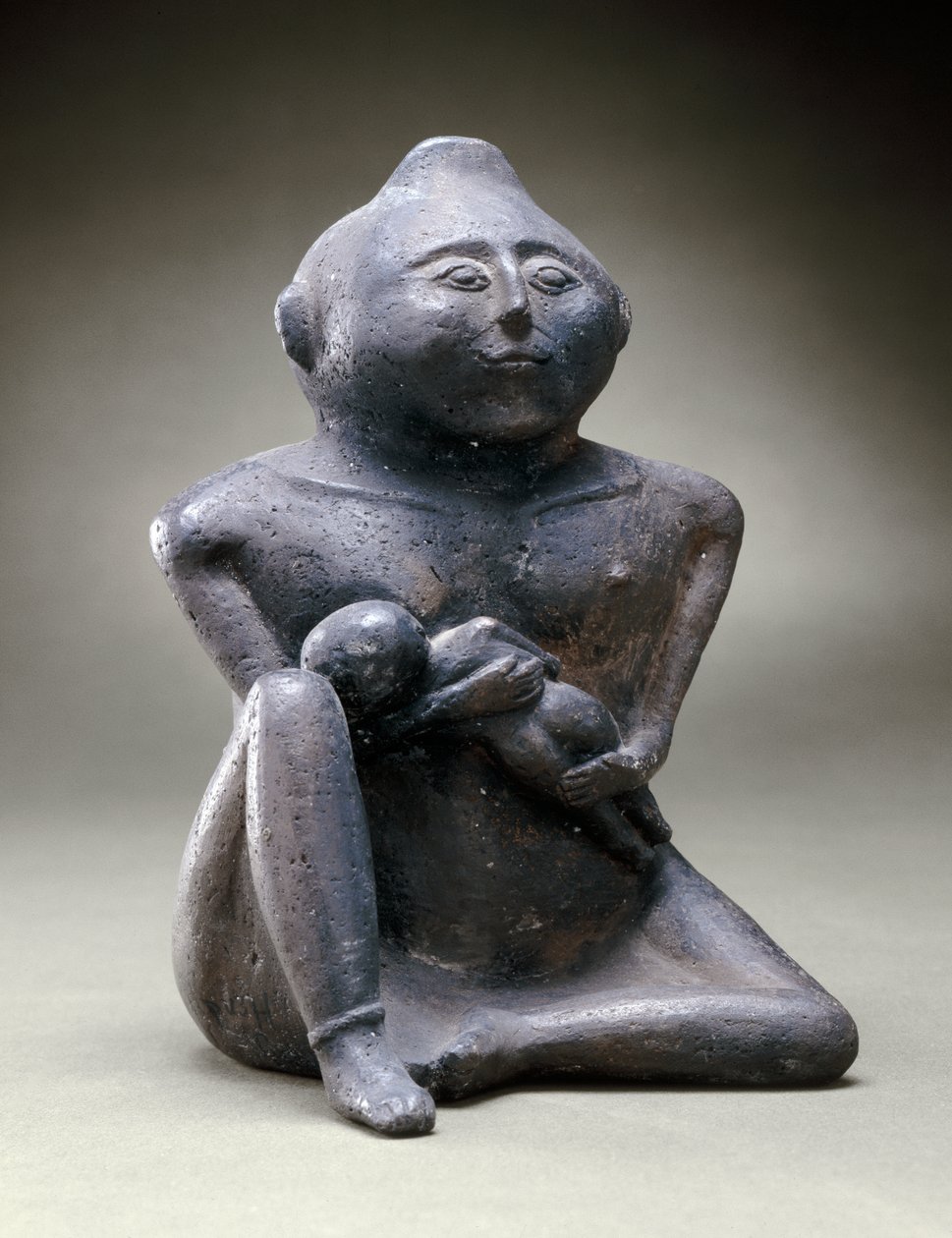 Ammande moderbild, 1200-1400 (keramik) av Mississippian culture